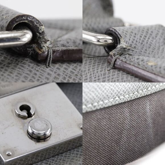 Louis Vuitton Robusto Grey Leather Briefcase Bag (Pre-Owned) - Picture 6 of 9